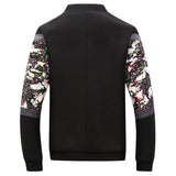 Floral College Zip-up