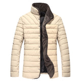 Down Winter Jacket with Furred Interior