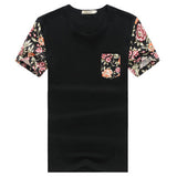 Floral Sleeved Summer T-Shirt