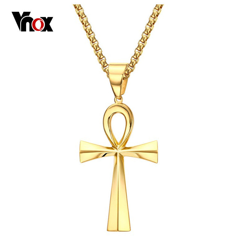 Egyptian Ankh Cross Necklace