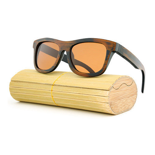 Polarized Designer Bamboo Sunglasses