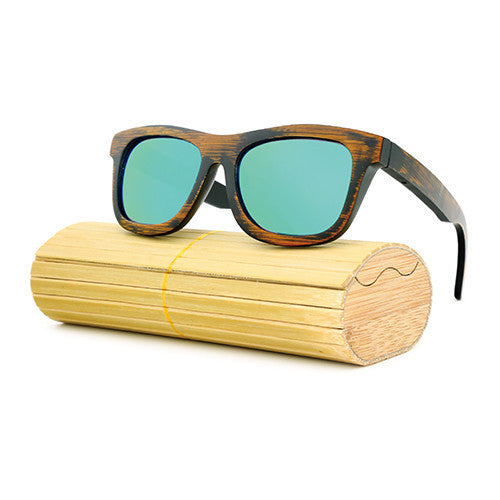 Polarized Designer Bamboo Sunglasses