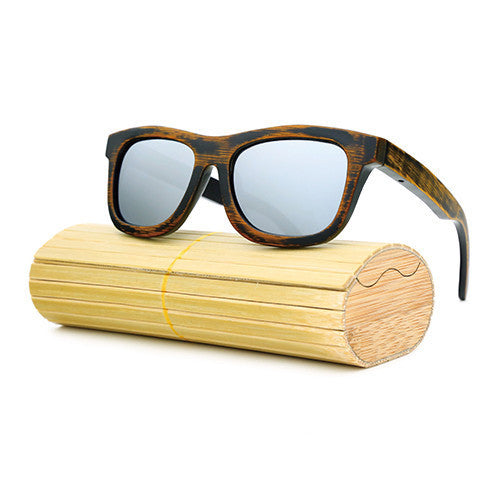 Polarized Designer Bamboo Sunglasses