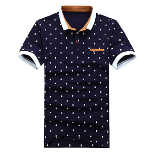 Skull Dotted Fashion Polo