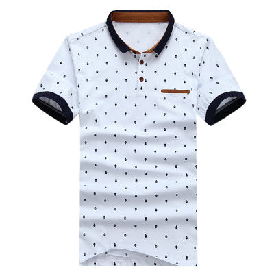 Skull Dotted Fashion Polo