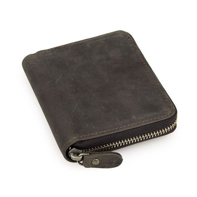 Smokey Grey Zippered Wallet