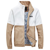 Split Color Bomber Jacket