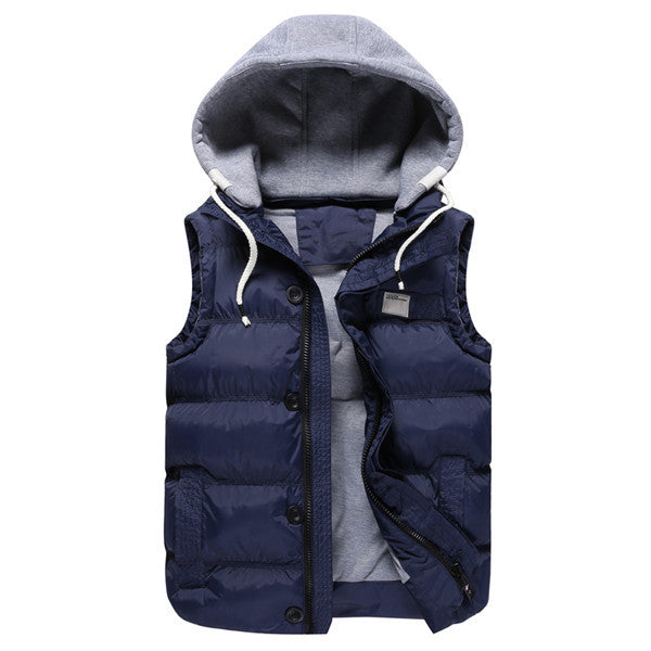 Hooded Puff Vest