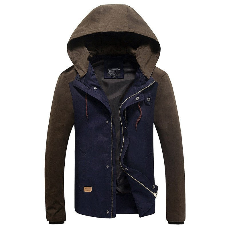 Hooded Jaqueta Masculina