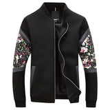 Floral College Zip-up