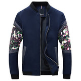 Floral College Zip-up