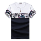 Floral Rowed T-Shirt