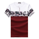 Floral Rowed T-Shirt