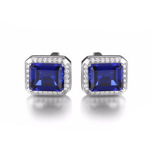 8.6 Carat Sapphire Cufflinks