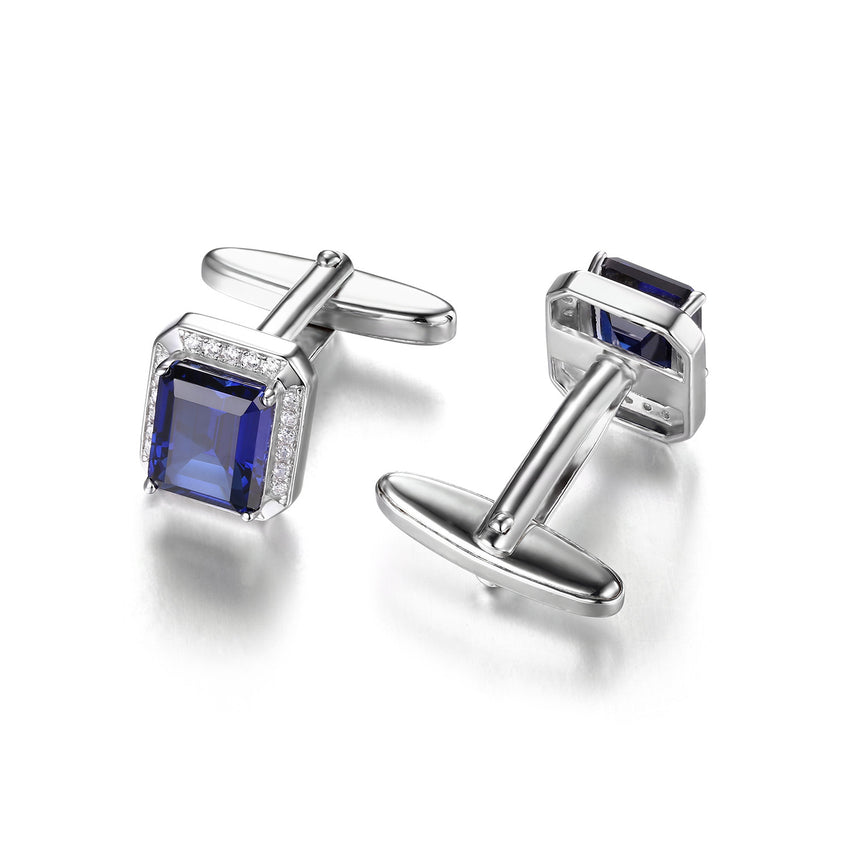 8.6 Carat Sapphire Cufflinks