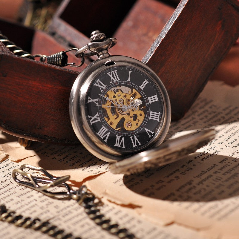 Swiss Antique Officer Pocket Watch