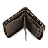 Smokey Grey Zippered Wallet